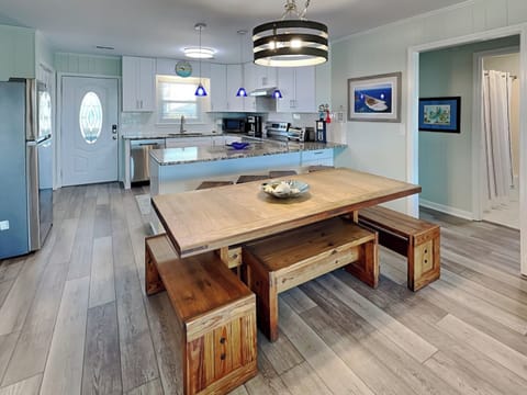 Dining Table and Kitchen