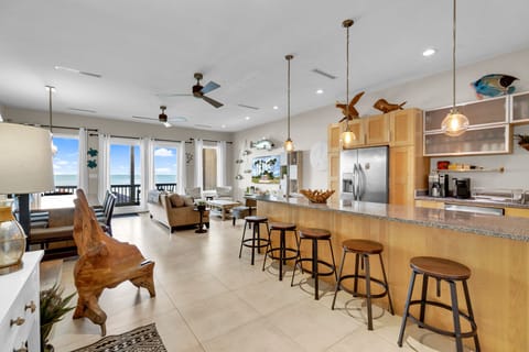 Kitchen and Living Area