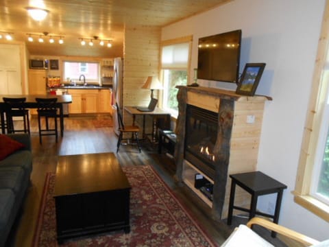 open floor plan view