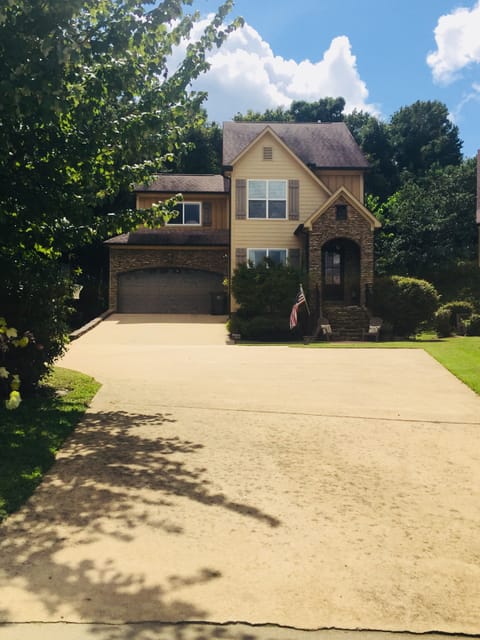 Plenty of parking for guests