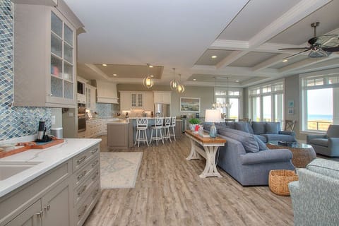 Massive First Floor Entertainment and Dining Area