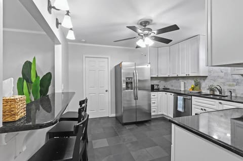 Cook up memories in the fully equipped, modern kitchen with everything you need for gourmet meals or quick snacks.