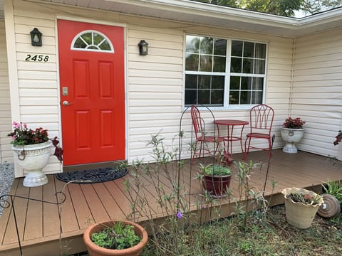 Entrance with front porch