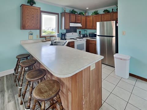 Kitchen with Bar Seating