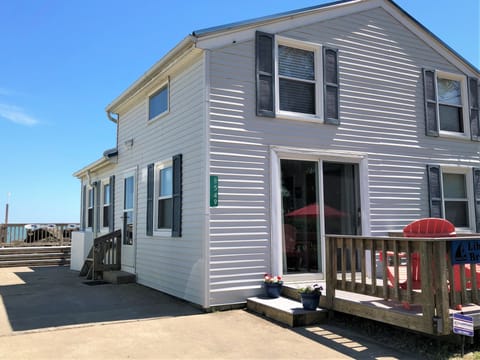 Off street parking. We also offer an extra lot for additional vehicles.