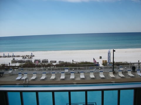 Balcony View
Pool and Beach