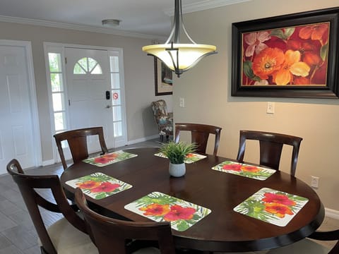 Great table for family dinners and game nights!