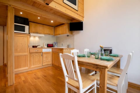 Kitchen and dining area