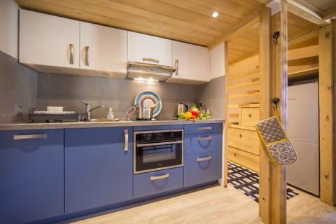Modern kitchen with a dishwasher