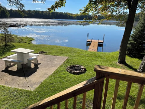 Lake view from the deck
