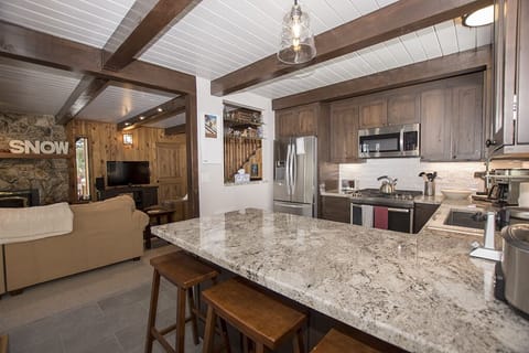 Edelweiss Kitchen and Living Area