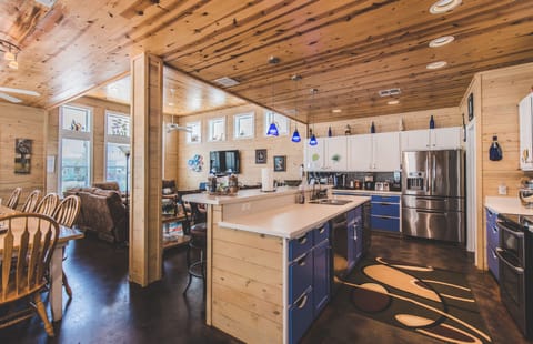 Our Spacious house provides plenty of room for large family getaways.  