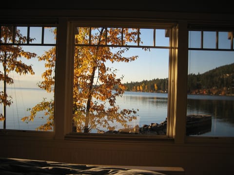 A view from the master bedroom