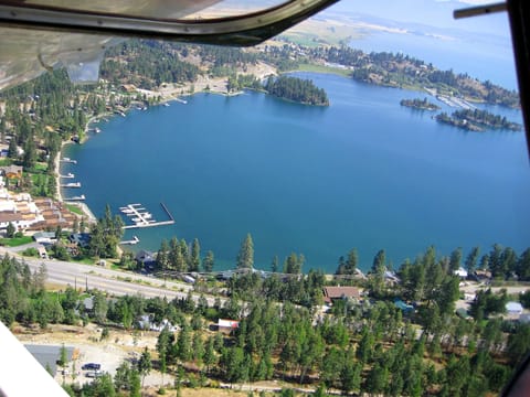 An aerial view of Somers Bay 