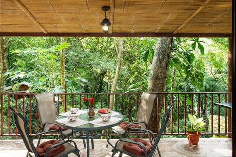 Bali inspired Casa Cascada w/ Jungle views & pool (2562)
