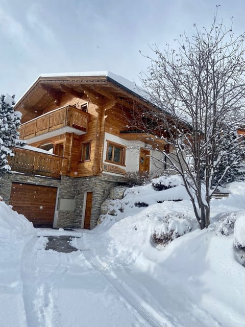 Chalet Campanule with private garage and  driveway