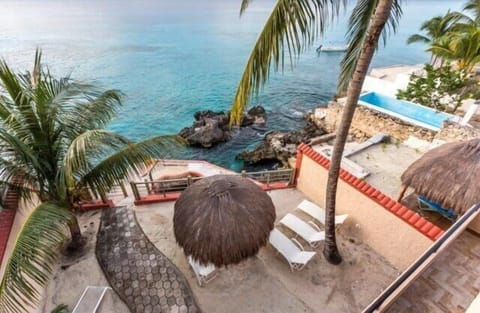 View from the 3rd floor overlooking the ocean