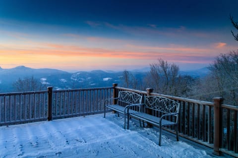 Million Dollor View, Grand father mountain and Sugar mountain.