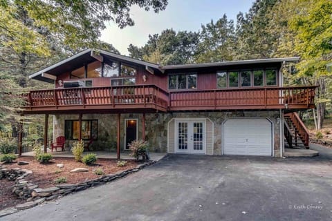 The front of the house