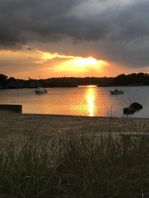 sunset on the cove 