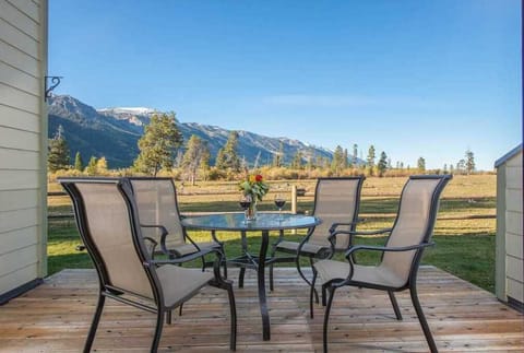 Deck with Mountain Views