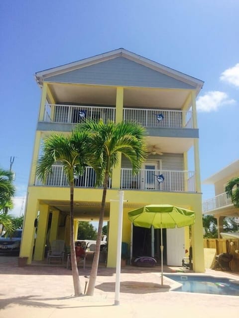 Great views of the house and pool area.