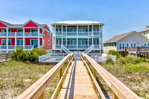 The Hideaway A-View from Beach