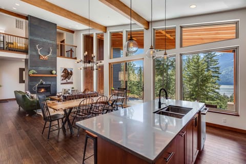 Domerie View - VR 365 - - Great Room - Kitchen, Dining & Living Areas