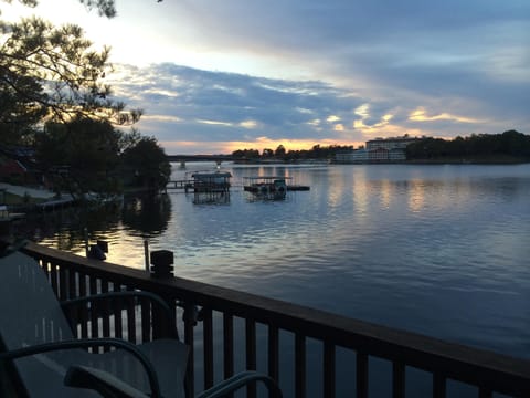 Beautiful sunsets from top deck view!