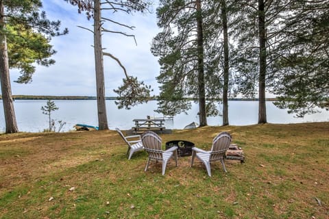 Enjoy a late night fire