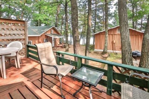 Enjoy a peaceful morning or evening listening to the sounds of nature