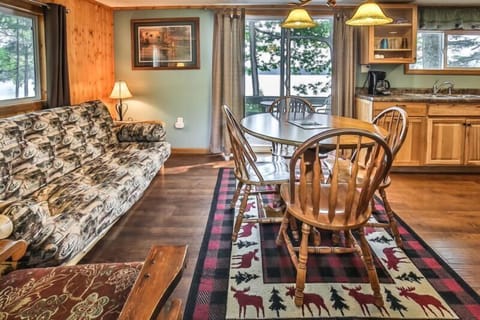 Open concept living/dining area