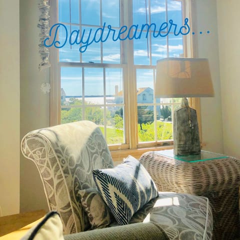 Reading spot with a view...