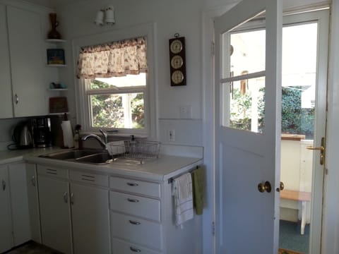 kitchen back door