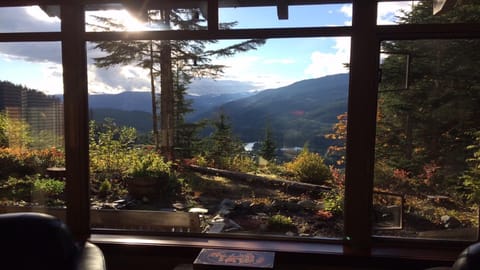 SUMMER VIEW FROM INSIDE THE TOWNHOUSE!