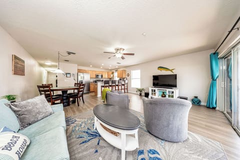 Plenty of natural light.