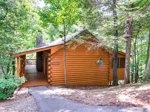 Gorgeous Secluded one bedroom cabin - Private log home surrounded by nature.