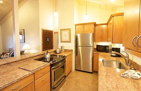 Updated appliances and counter space for prepping