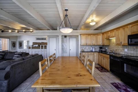 Large table for dining or family game night