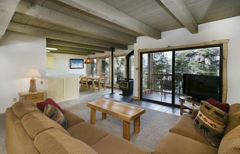 Enjoy this large sectional for a night of relaxing