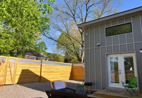 The Handmade Fence Provides Privacy so you can be Comfortable and Safe!