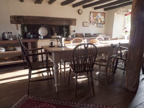 Hollands kitchen warmed by aga