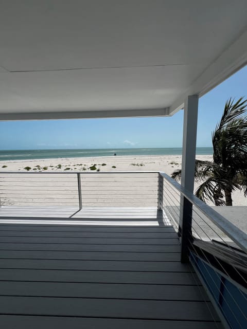 Gulf of America views from front porch.  Kitchen, Dining, Bedroom 1, 2 & 3 views