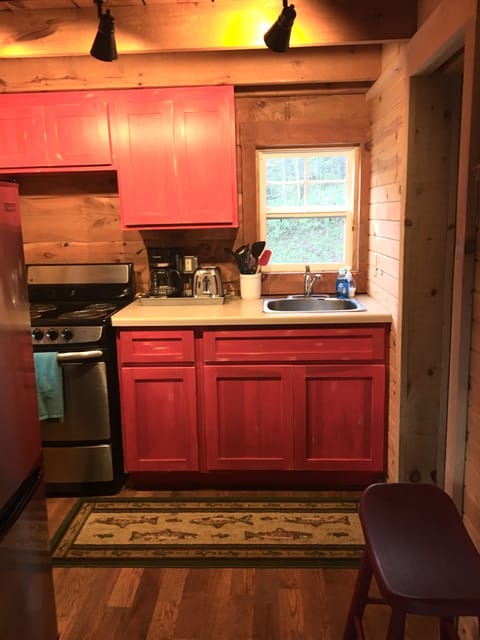 Fully stocked kitchen 