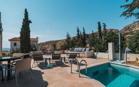 Swimming Pool and Sitting facilities next to the pool