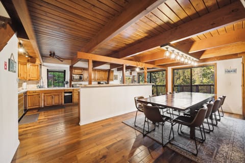 Large dining room table