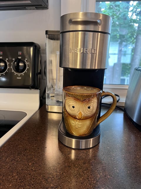 Keurig coffee maker with pods!