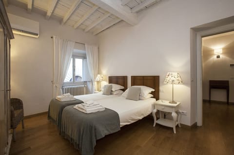 The master bedroom with the ensuite