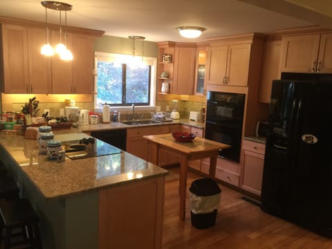 Newly remodeled kitchen