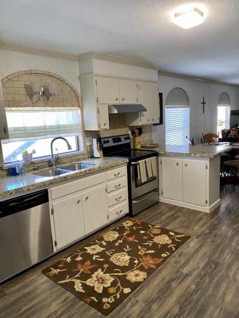 Kitchen with Stainless Steel Appliances 